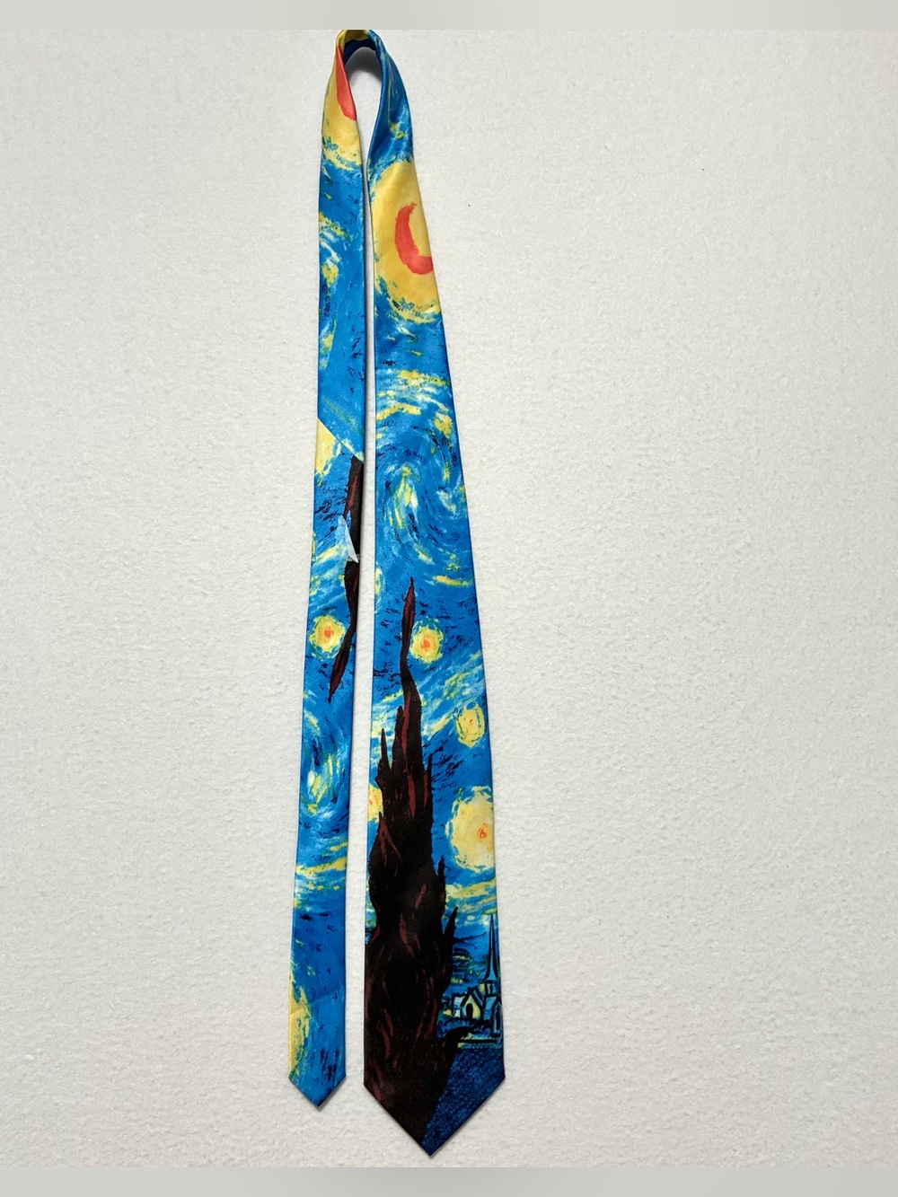 Ralph Marlin Art Necktie 2013 Vincent Van Gogh’s Painting The Starry Night